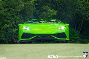 Lamborghini Huracan LP610-4 Green Car by EVS Motors 2016 года